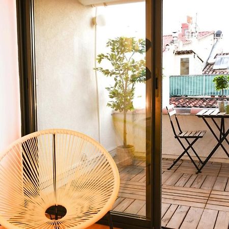 Appartamento Le Duplex - Terrasse Au Coeur De Marseille Panier Esterno foto